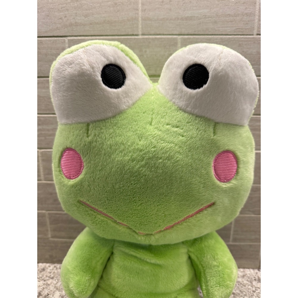 Build-A-Bear 2010 Collectible 50th Anniv.  Keroppi Sanrio Plush‎ Limited Edition - Picture 2 of 9